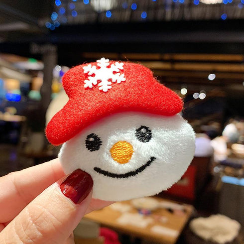 Christmas cartoon brooch